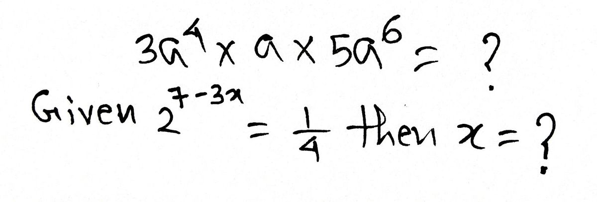 Algebra homework question answer, step 1, image 1